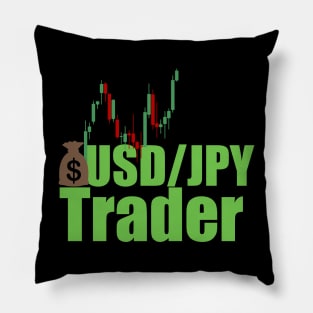 Dollar Yen Trader Pillow