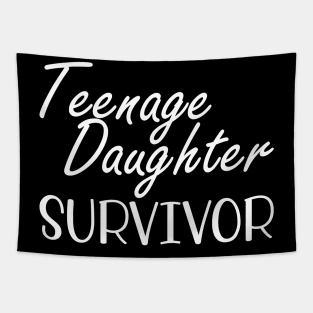 Teenage Daughter Survivor Tapestry