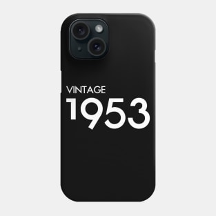 Vintage 1953 Gift 67th Birthday Party Phone Case