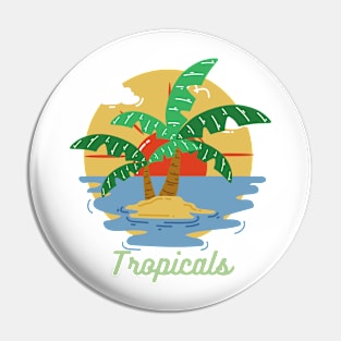 Tropical - Summer Vibes Pin