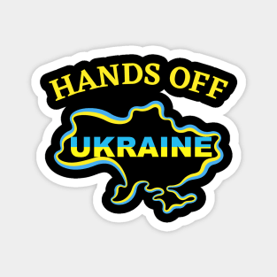 hand off ukraine Magnet