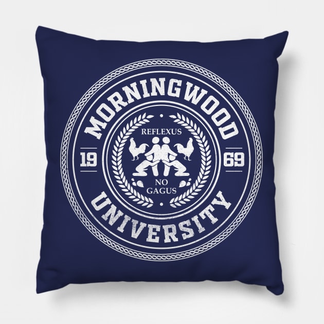 Morningwood University Pillow by DADDY DD