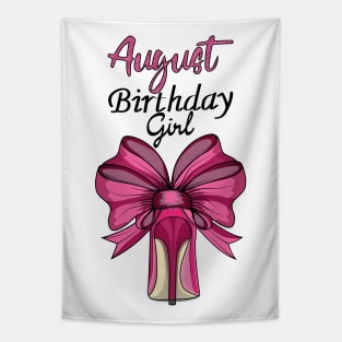 August Birthday Girl Tapestry