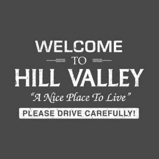 Hill Valley (White) T-Shirt