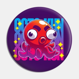 Octo-Kun Classic Pin