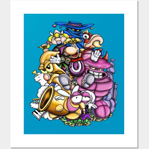 Rayman Legends Framed Print