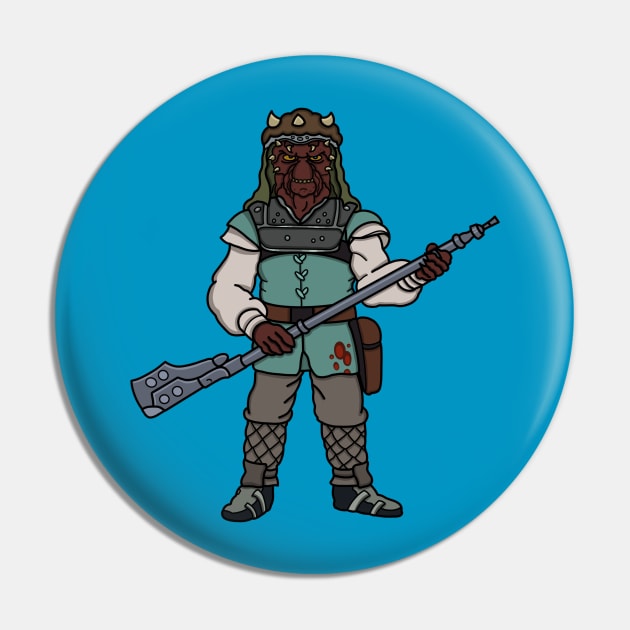 barge guard Pin by NikInked