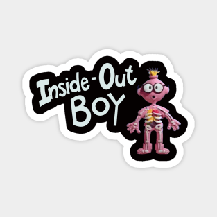 Inside-Out Boy 90’s Classic Nickelodeon Claymation Magnet