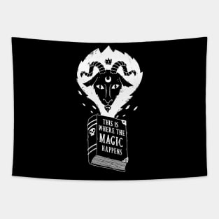 This Is Where The Magic Happens Tapestry