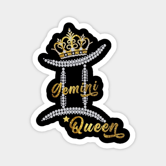 Gemini Queen Magnet by Alouna