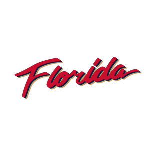 Florida Vice Red T-Shirt