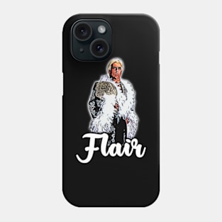 Nature Boy Elegance: Ric Flair T-Shirt Phone Case