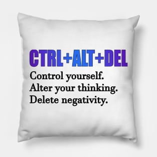 CTRL+ALT+DEL Pillow