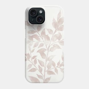 Plant Silhouette 3 Phone Case