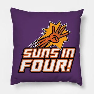 Suns in four! Pillow