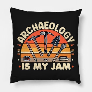 Archaeology Is My Jam Pillow