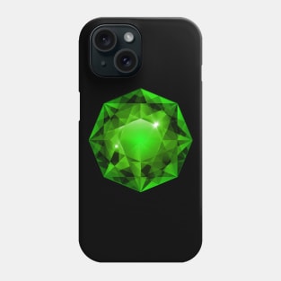 Octacore Green Gemstone Phone Case