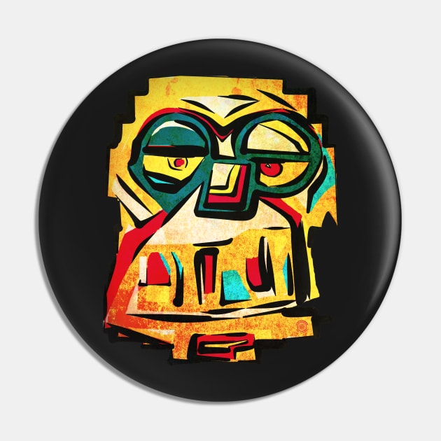 Mighty Boosh Inspired Estpa Mask by Eye Voodoo Pin by eyevoodoo