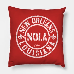 New Orleans, NOLA, Louisiana Pillow