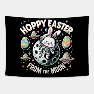 Hoppy Easter - cute Easter Bunny Tapestry