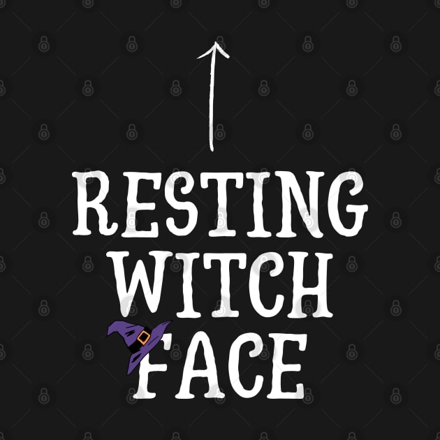 Resting Witch Facer with Witch Hat by Kahytal