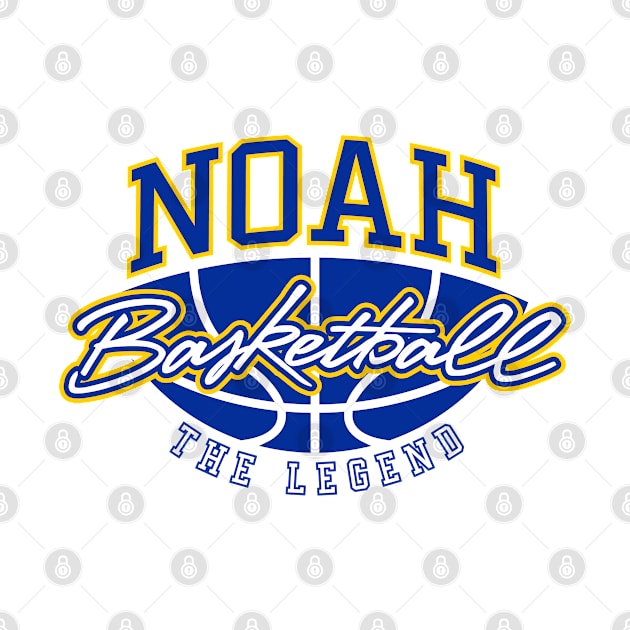 Noah Basketball The Legend Custom Player Your Name by Baseball Your Name