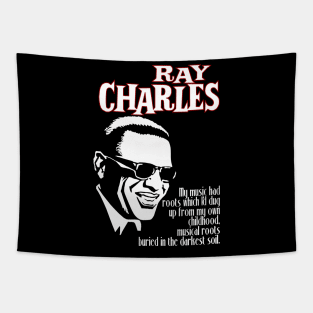 Ray Charles Design Tapestry