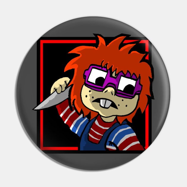 Chuckies back Pin by Undeadredneck