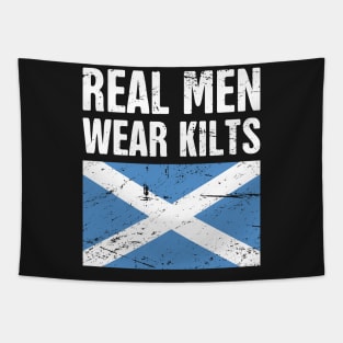 Scottish Flag | Real Men Wear Kilts Tapestry