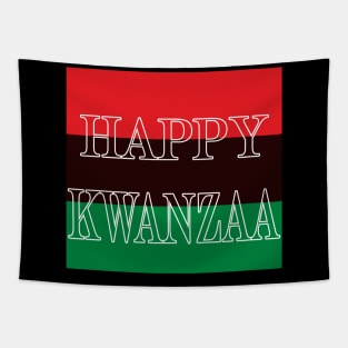 Happy Kwanzaa Tapestry