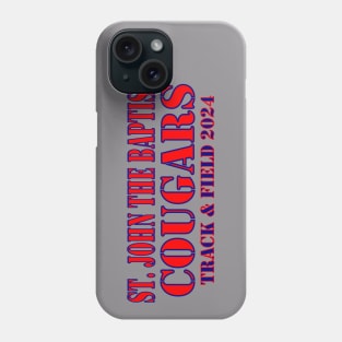 SJB Cougars T&F 2024 Phone Case