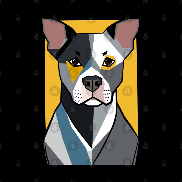 Portrait of Pitbull by Ikibrai