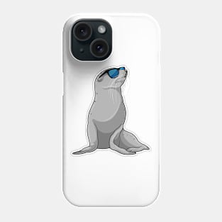 Seal with Sunglasses Phone Case