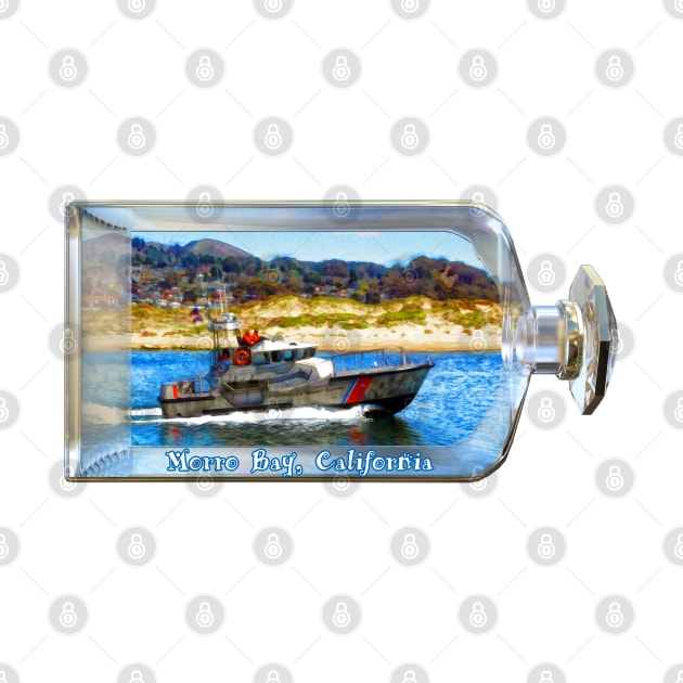 Ship In A Bottle Morro Bay California by 2HivelysArt