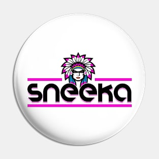 Sneeka Woman Pin