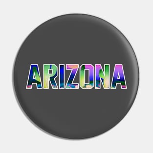 Arizona State Jersey Letter Pin