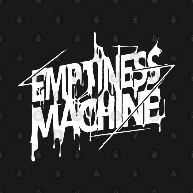 Emptiness Machine typography