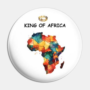 King Of Africa Pin