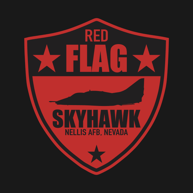 A-4 Skyhawk Red Flag by Tailgunnerstudios