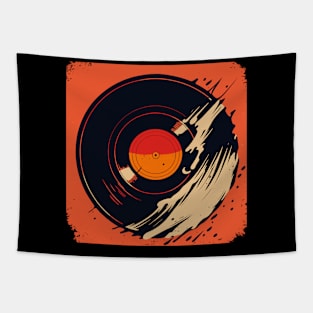 Vinyl Record Tapestry