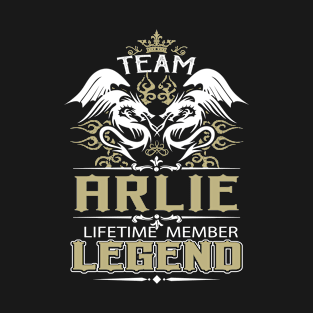 Arlie Name T Shirt -  Team Arlie Lifetime Member Legend Name Gift Item Tee T-Shirt