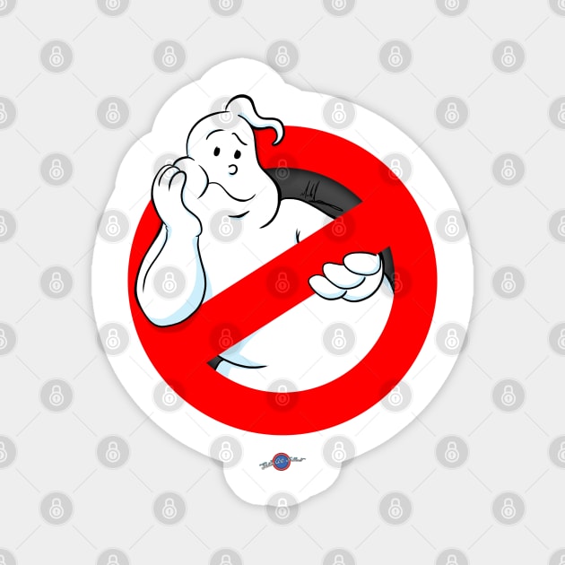 Ghostbusters Logo 2 Magnet by thatsartfolks