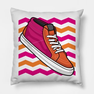 Corduroy Fuchsia Sneaker Pillow