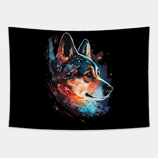 space dog Tapestry