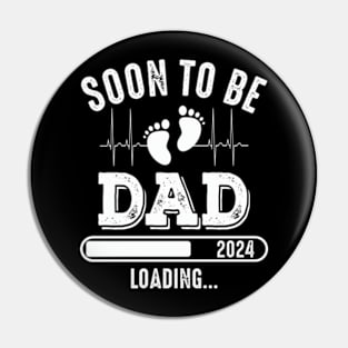 Dad Est 2024 Soon To Be Dad Pregnancy Announcement 1st Time Pin