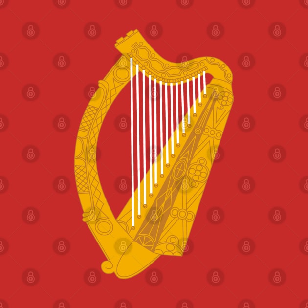 Irish Harp by Historia