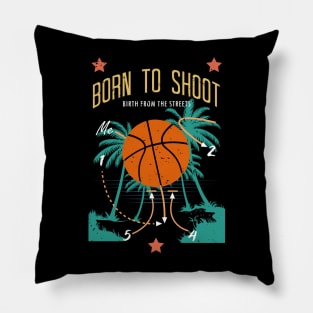 Basketball Born to shoot playbook 03 Pillow