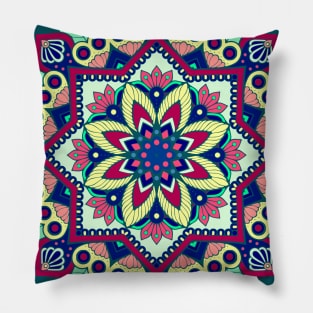 Beautiful Mandala Art Pillow
