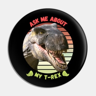 T-rex Popout Pin