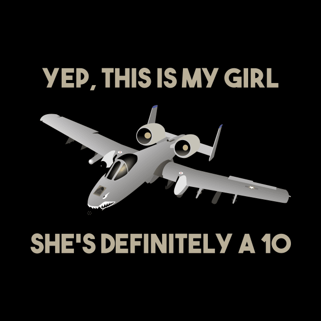 American A-10 Warthog Jet Aircraft Meme by NorseTech